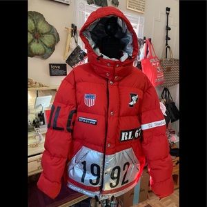 Polo RL Red 92 Stadium Down Jacket